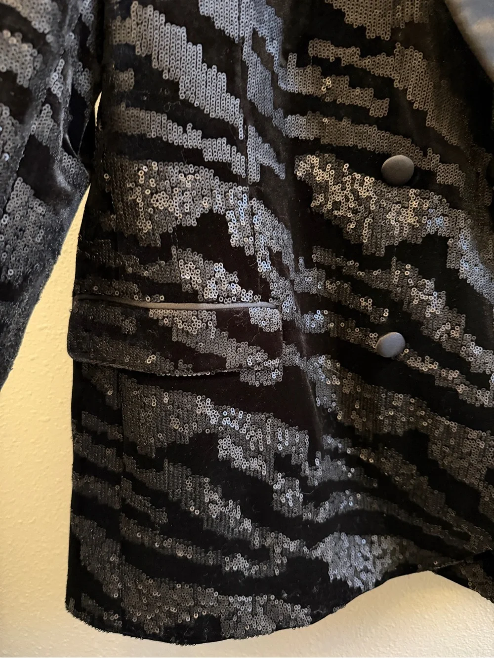 TOPMAN Tiger Sequin Party Blazer | 42